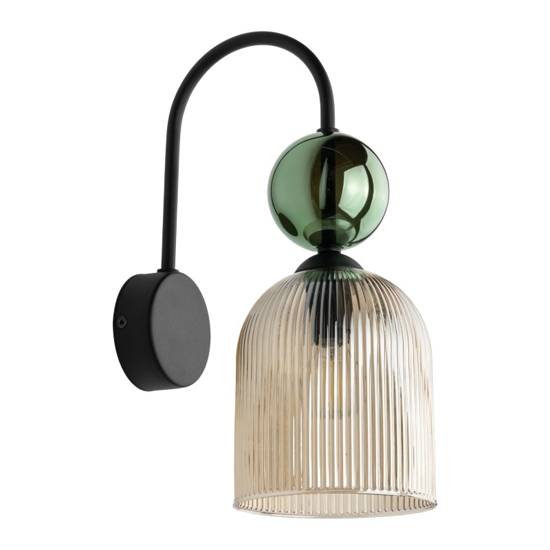 SOPHIA GREEN COGNAC KINKIET 1XE14 11143
