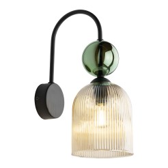 SOPHIA GREEN COGNAC KINKIET 1XE14 11143