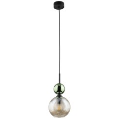 SOPHIA GREEN COGNAC LAMPA WISZĄCA 1XE14 11145