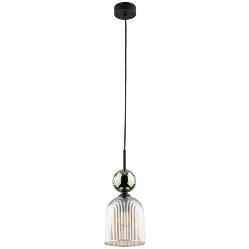 SOPHIA GREEN COGNAC LAMPA WISZĄCA 1XE14 11146