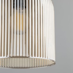 SOPHIA GREEN COGNAC LAMPA WISZĄCA 1XE14 11146