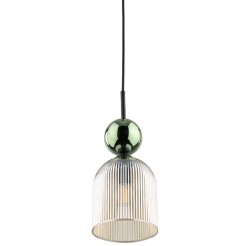 SOPHIA GREEN COGNAC LAMPA WISZĄCA 1XE14 11146