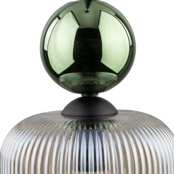 SOPHIA GREEN COGNAC LAMPA WISZĄCA 1XE14 11144