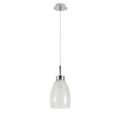 MORRO CHROME/WHITE LAMPA WISZĄCA 1XE27 6992