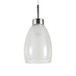MORRO CHROME/WHITE LAMPA WISZĄCA 1XE27 6992