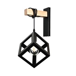 FONTE BLACK KINKIET 1XE27 6462