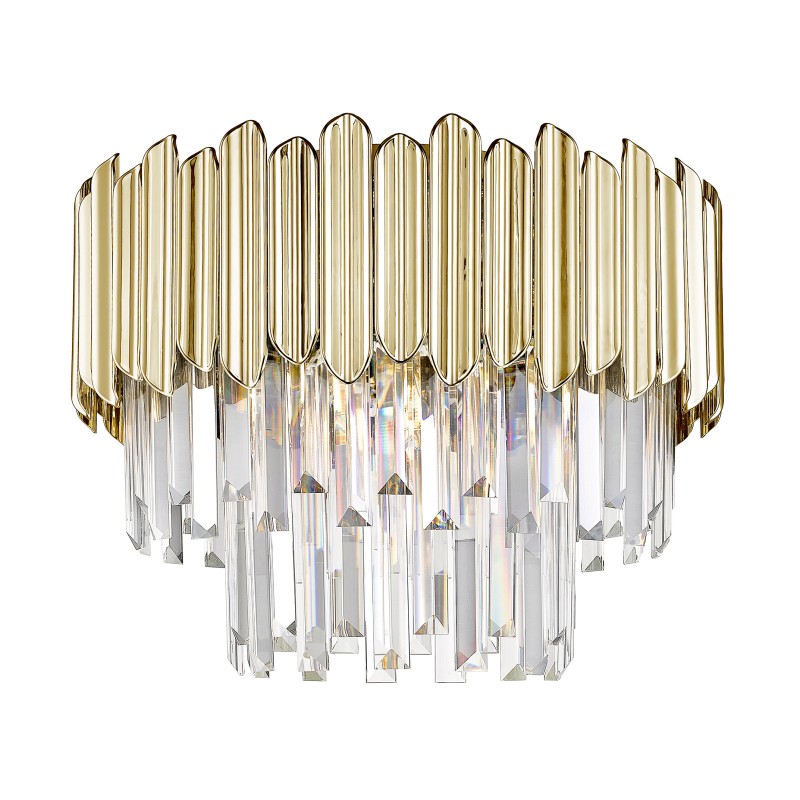 C0535-05B-F4J7 GLADIUS LAMPA SUFITOWA ZŁOTA/GOLD
