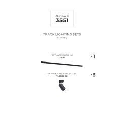 3551 ZESTAW 11 SZYNOPRZEWODY BLACK JEDNOOBWODOWY