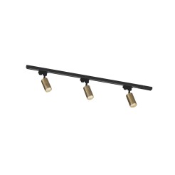 3552 ZESTAW 11 SZYNOPRZEWODY BLACK/GOLD JEDNOOBWODOWY