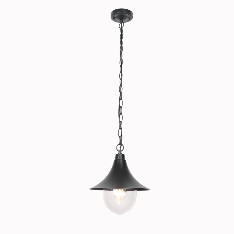 TALEZ BLACK LAMPA WISZĄCA OGRODOWA 1XE27 6505