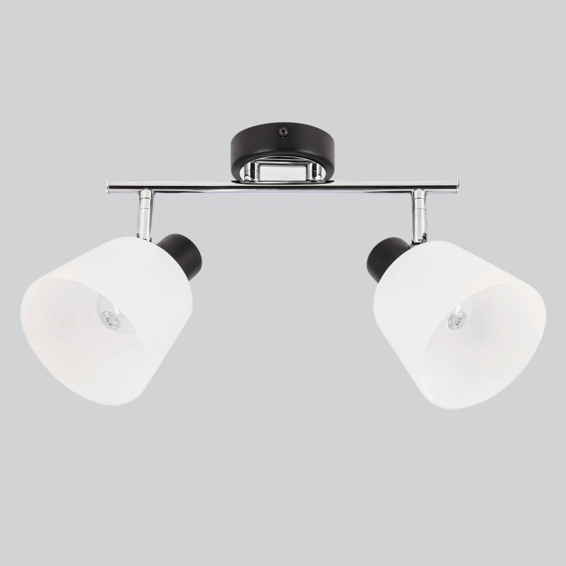 Lampa sufitowa BILOBA  czarny 2x40W E14 nowoczesny styl do salonu sypialni kuchni korytarza 92-49070