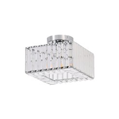Kwadratowy plafon Vetro chrom 1xE27 LP-2910/1C CH square
