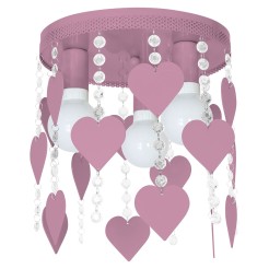 Lampa Sufitowa CORAZON VIOLET 3xE27 MLP1149