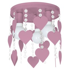 Lampa Sufitowa CORAZON VIOLET 3xE27 MLP1149