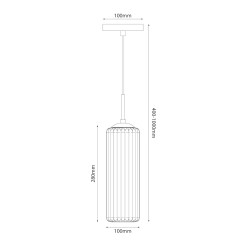 Lampa wiszaca Vesta 1xE27 ML1803