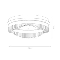 Lampa wisząca PRECIOSA 45W LED ML1868