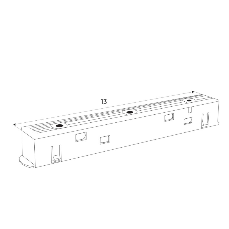 MAXLIGHT NA0004. Łącznik elektryczny do kątowników NT0004, NT0009, NT0014 -MICRO11
