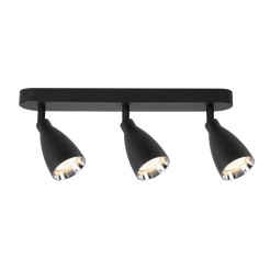 Campana 3 spot czarny 3xGU10 LP-3103/3WS BK