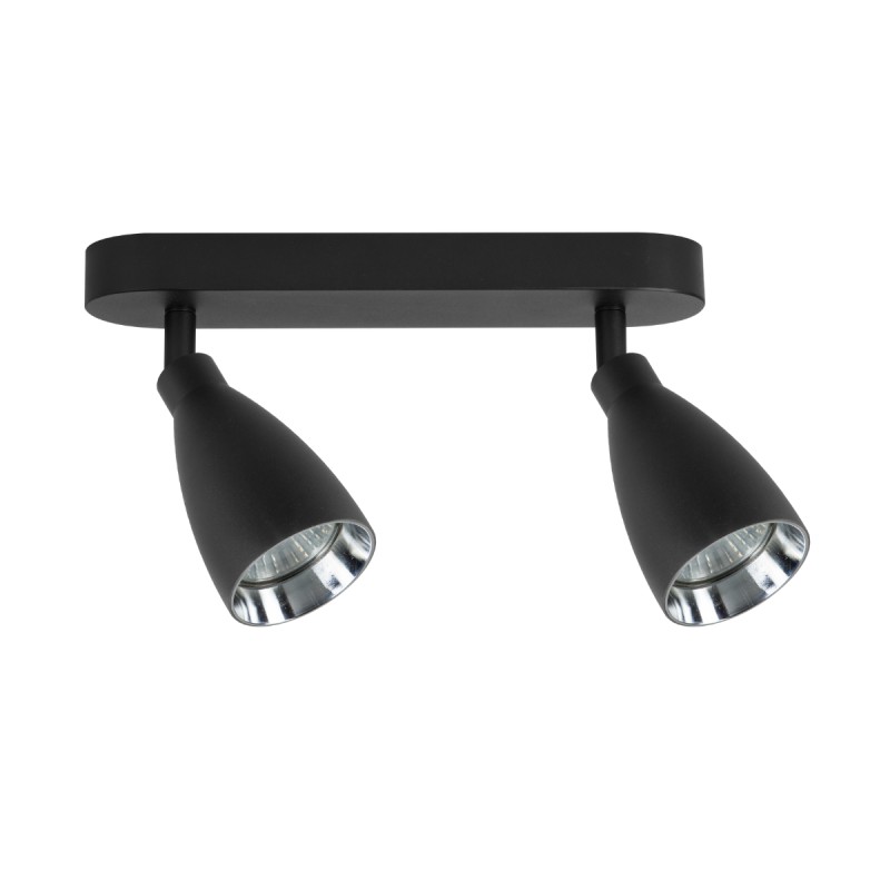 Campana 2 spot czarny 2xGU10 LP-3103/2WS BK