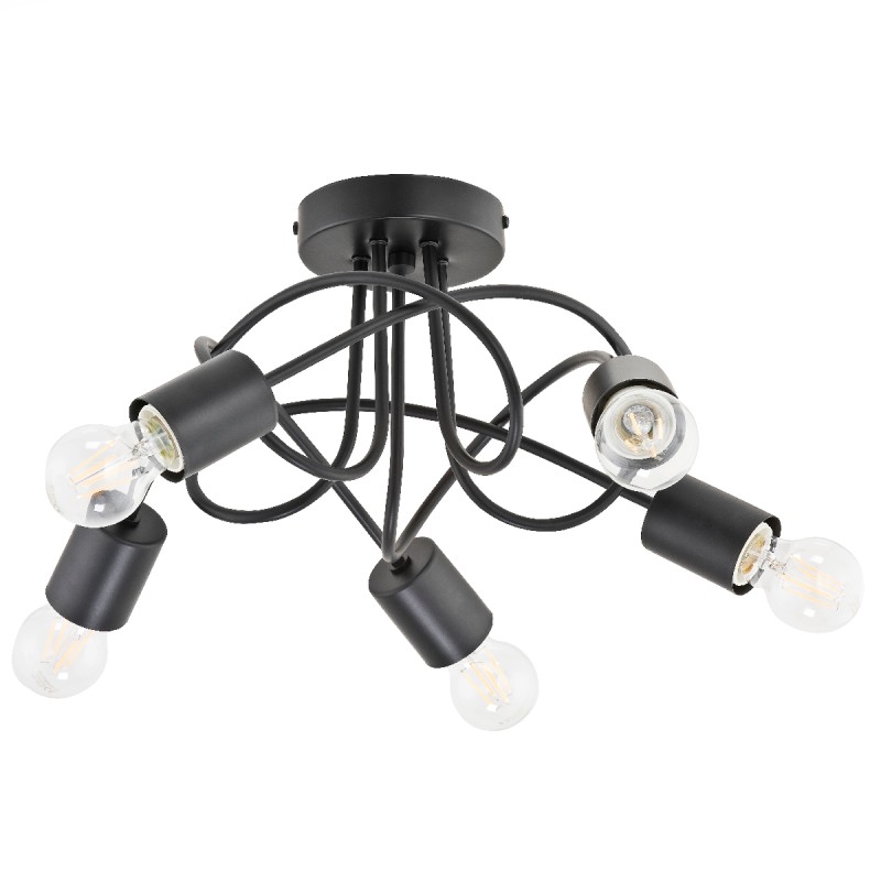 Żyrandol Alfa 24075 black