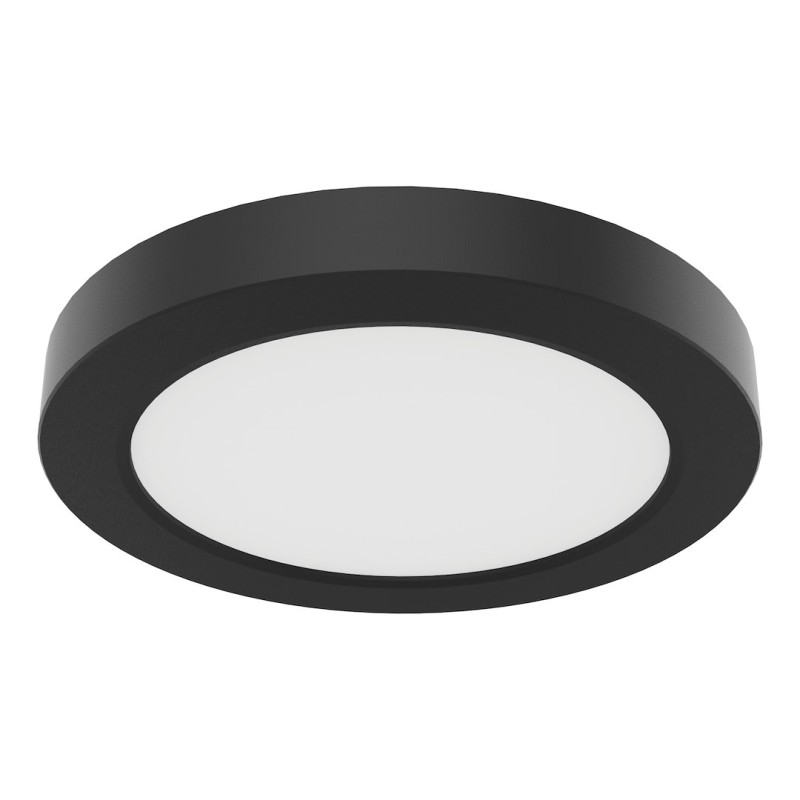 Plafon Evora Czarny Round 6W 3CCT ML1789
