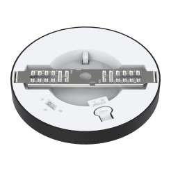 Plafon Evora Czarny Round 6W 3CCT ML1789