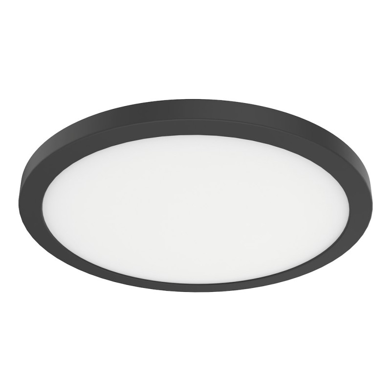 Plafon Evora Czarny Round 18W 3CCT ML1790