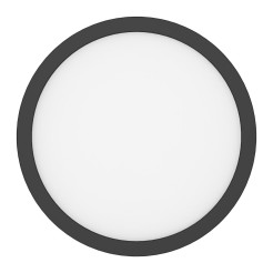 Plafon Evora Czarny Round 18W 3CCT ML1790
