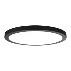 Plafon Evora Czarny Round 18W 3CCT ML1790