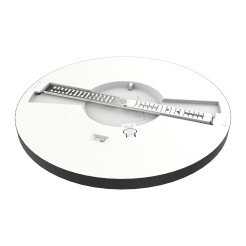 Plafon Evora Czarny Round 18W 3CCT ML1790
