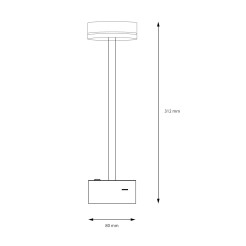 Lampka nocna Sam 5W LED ML1386