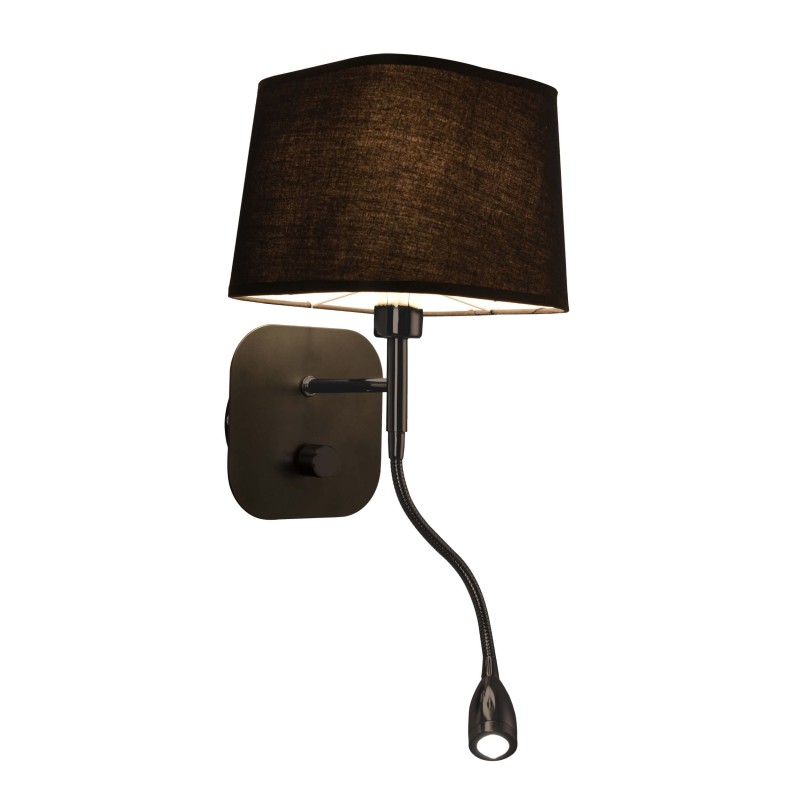 Marbella kinkiet czarny LP-332/1W BK