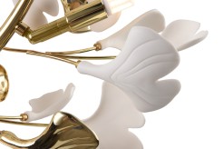 MX2858-6-EGN LEAF LAMPA SUFITOWA ZŁOTA\GOLD