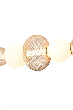 MD2596-5B-3BGT SARR LAMPA WISZĄCA CZARNY MAT+ZŁOTA/MATT BLACK+GOLD