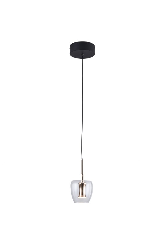 MD2291-1A-3BGN NELSON LAMPA WISZĄCA CZARNO-ZŁOTA/BLACK-GOLD