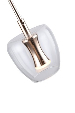 MD2291-1A-3BGN NELSON LAMPA WISZĄCA CZARNO-ZŁOTA/BLACK-GOLD