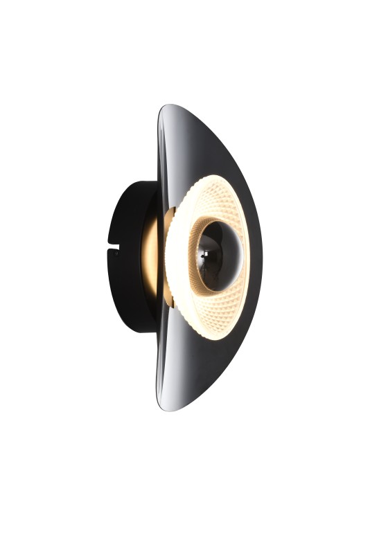 MB2293-1S-3BCT DIOP KINKIET CZARNY CHROM/BLACK CHROME