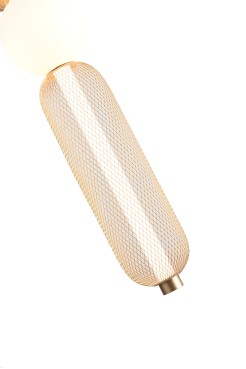 MD2596-5A-3BGT SARR LAMPA WISZĄCA CZARNY MAT+ZŁOTA/MATT BLACK+GOLD