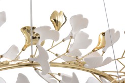 MD2858-6AS-G LEAF LAMPA WISZĄCA ZŁOTA\GOLD