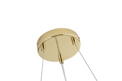MD2858-6AS-G LEAF LAMPA WISZĄCA ZŁOTA\GOLD