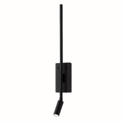Kinkiet Torch Czarny 6W+3W 4000K ML1566