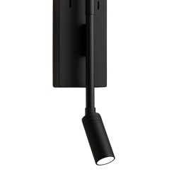 Kinkiet Torch Czarny 6W+3W 4000K ML1566
