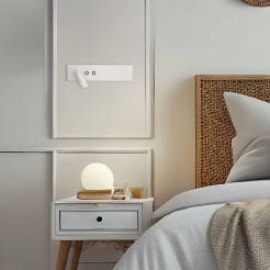 Kinkiet Resort left 10W + 3W LED 4000K Biały ML1571