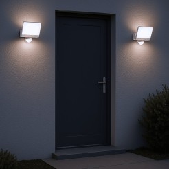 Naświetlacz LED 30W 2000lm 4000K Biały Premium PIR ML2112