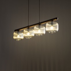SALVIA BROWN LAMPA WISZACA 4XE14 11070