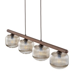 SALVIA BROWN LAMPA WISZACA 4XE14 11070