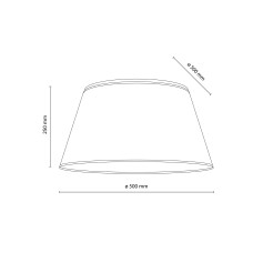 FORMO WHITE LAMPA SUFITOWA 2XE27  380 11204