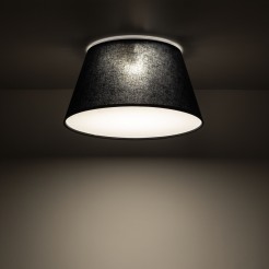 FORMO BLACK LAMPA SUFITOWA 2XE27  380 11206