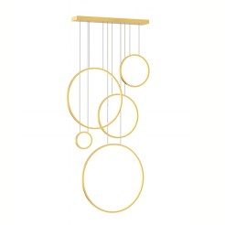 Lampa wisząca Saturno Gold 100W LED mezzanine ML2325