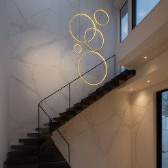 Lampa wisząca Saturno Gold 100W LED mezzanine ML2325